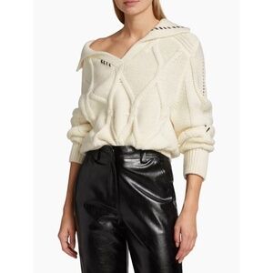 En Saison Cream Sweater